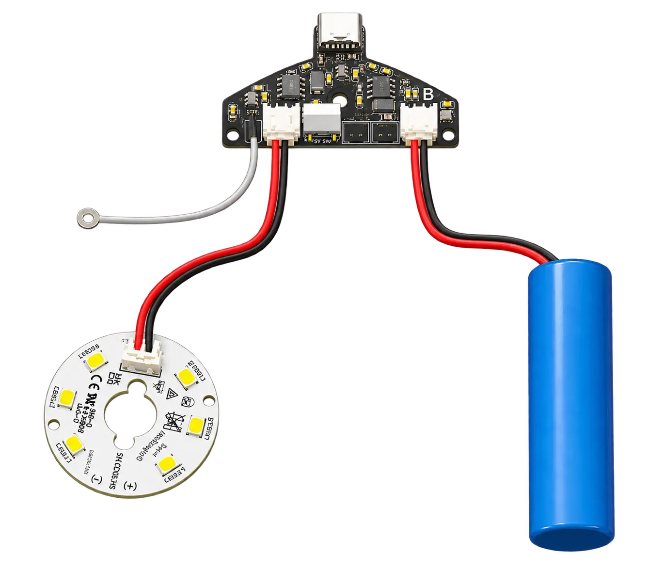 KIT - Rechargeable 1 Colour Lamp Development