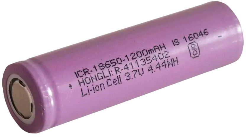 BATTERY - Li-Ion-18650-1200mAh (Without Sleeve)