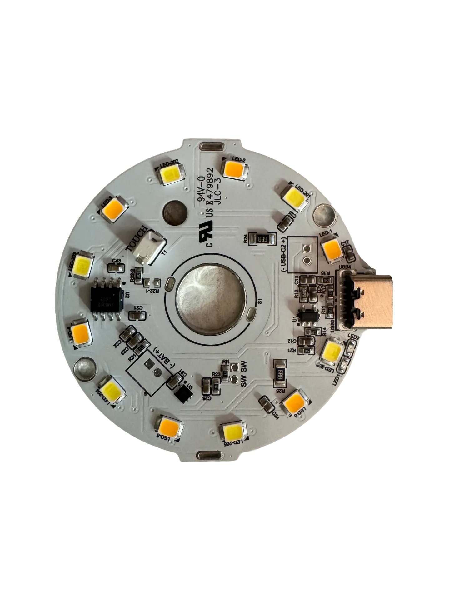 DRIVER - 206 Rechargeable 3 Color DOB (55mm)