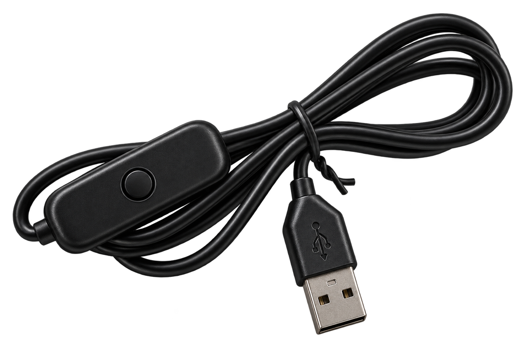 USB Cable With Inline Switch