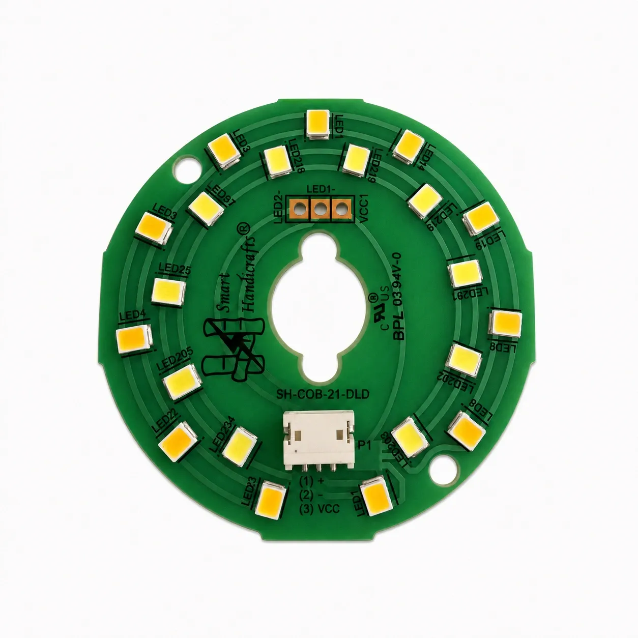 [SH-COB-21-DLD] LED - COB 50mm 3 Color